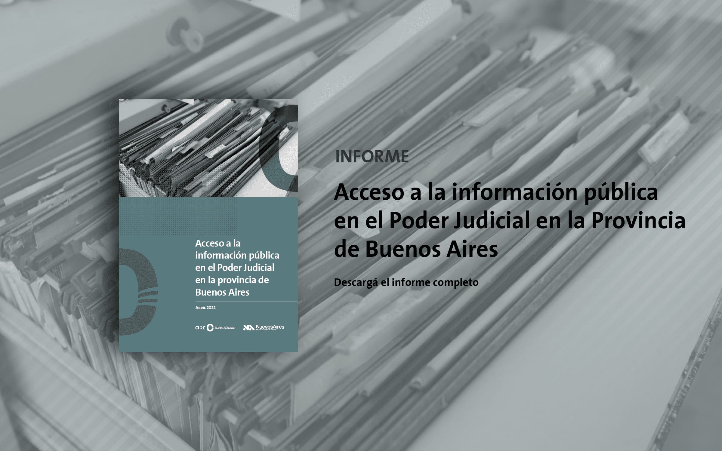acceso a la informacion publica en el poder judicial de la provincia de Buenos Aires